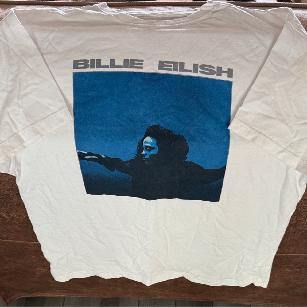 Billie Eilish Graphic White Tee